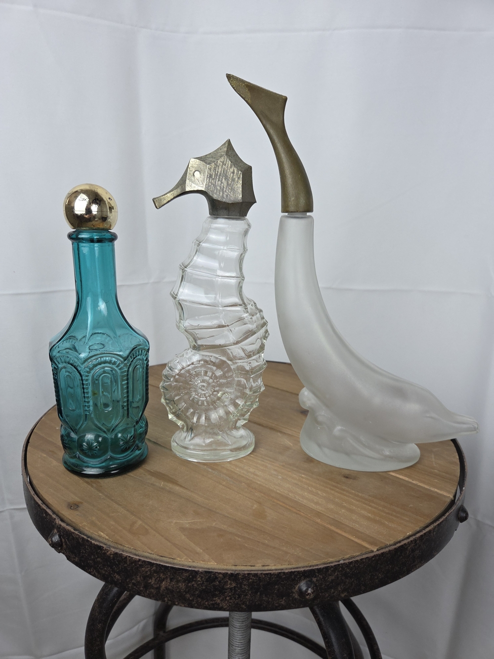 Avon Vintage Glass Bottles.